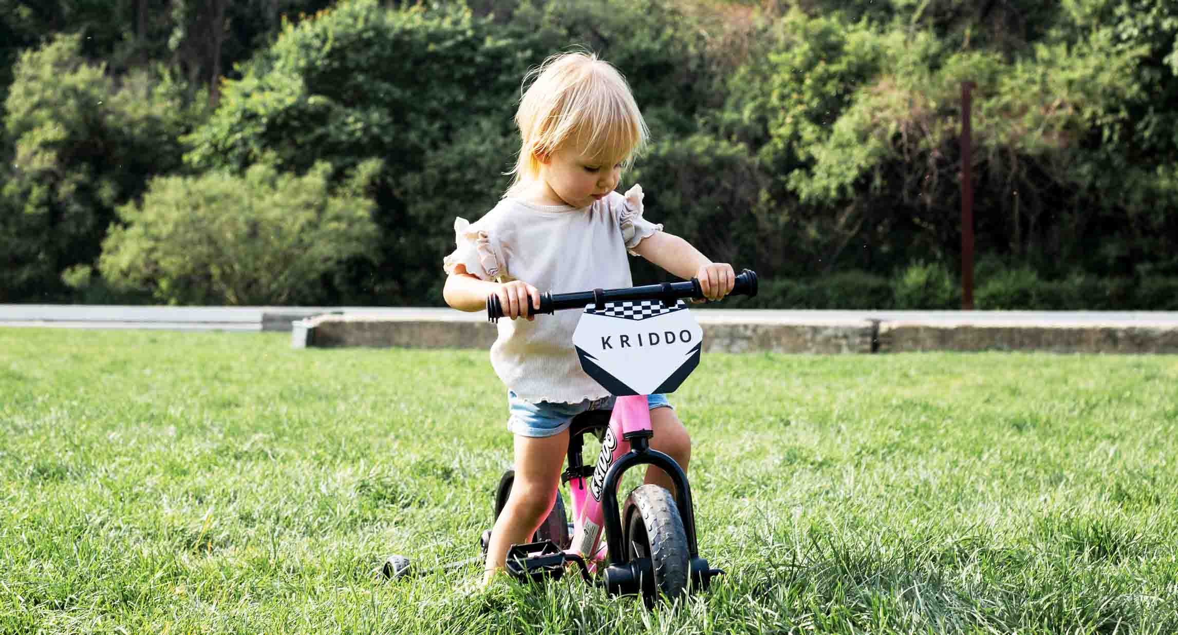 How Toddlers Learn to Balance on a Bike