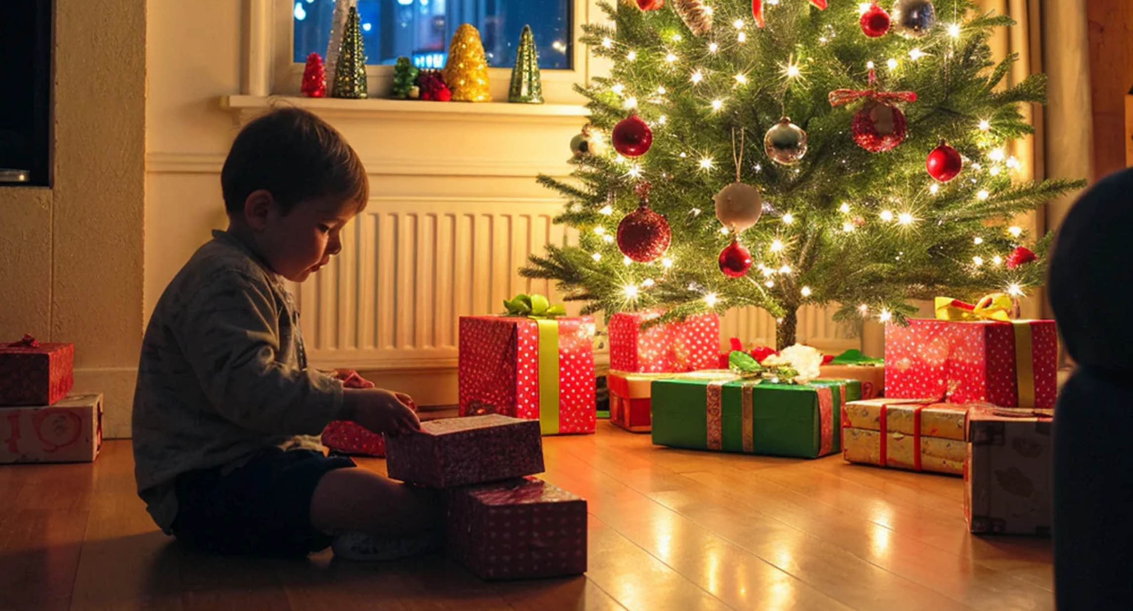 From the Tree to the Ride: Watch Their Christmas Joy Come Alive