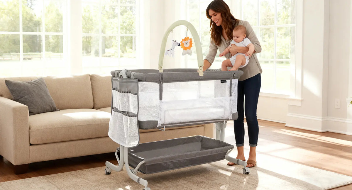 How Long Can Baby Stay In Bedside Crib KRIDDO how-long-can-baby-stay-in-bedside-crib-kriddo