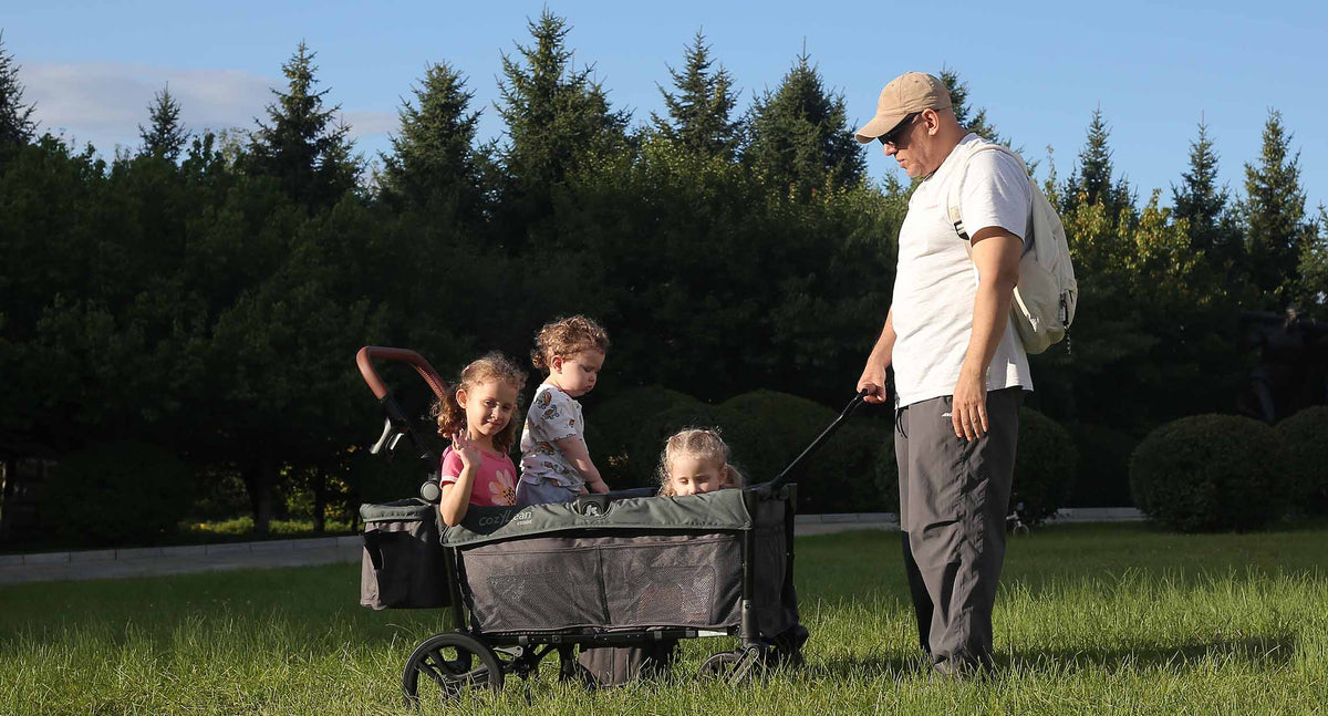 When Is a Wagon Stroller Practical for Families?