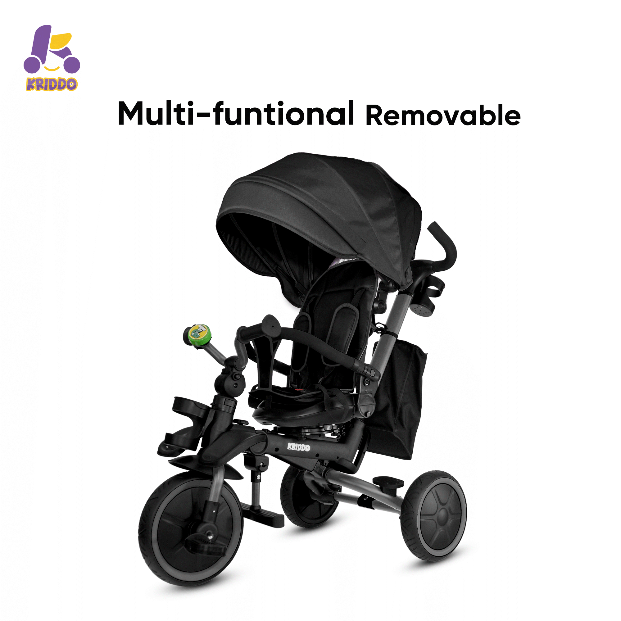 multi functional and removable stroller trike