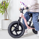 KRIDDO Toddler Balance Bike with Ride On Toys for 2 to 5 Years Old Pink