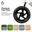 KRIDDO Toddler Balance Bike with Customizable Plate for Ages 2 to 5 Years