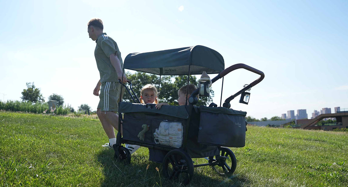 Wagon vs Stroller:
How to Choose the Right Ride for Your Family