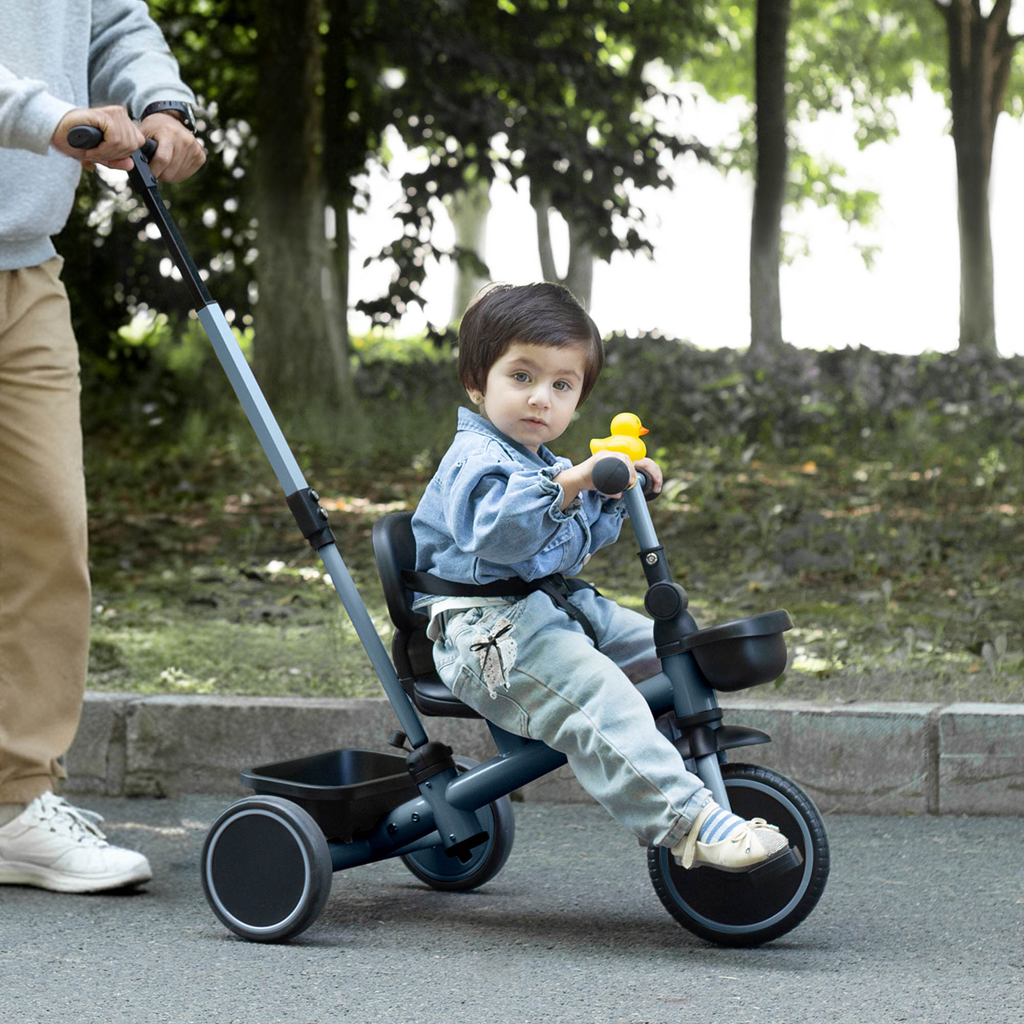 Parent-Assisted Tricycle