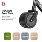 Baby balance bike wide wheel with puncture-free tires