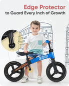 Kriddo Interactive Toddler Balance Bike for 18 Months to 5 Years Old Blue