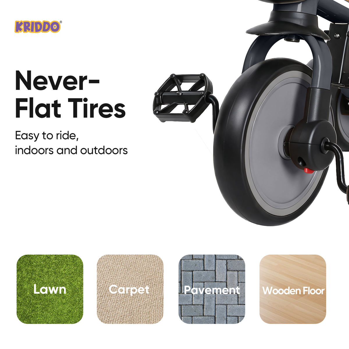 Never-Flat Tires