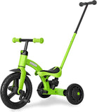 Kriddo Kids Tricycle for 1.5 to 3 Years Old Green 4-in-1