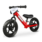 KRIDDO Toddler Balance Bike with Customize Plate for 18 Months to 3 Years Old Red