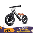 KRIDDO Toddler Beginner Bike for 2 to 5 Years Old with DIY Colorful Stickers Black