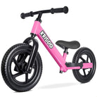 KRIDDO Kids Balance Bike for 2 to 5 Years Old with DIY Colorful Stickers Pink