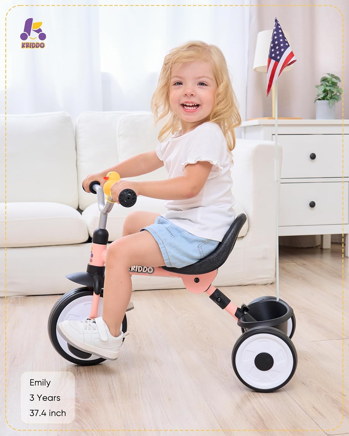 Tricycle kiddo outlet