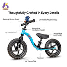 KRIDDO Toddler Balance Bike with Ride On Toys for 2 to 5 Years Old Blue