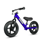 KRIDDO Toddler 12 Inch Balance Bike with Customizable Plate for Ages 2 to 5 Years Blue
