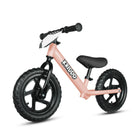 KRIDDO Toddler 12 Inch Balance Bike with Customizable Plate for Ages 2 to 5 Years Pink