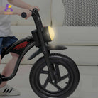 KRIDDO Kids Balance Bike with Headlight and Adjustable Seat for 2 to 5 Years Old Black
