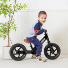 KRIDDO Toddler Beginner Bike for 2 to 5 Years Old with DIY Colorful Stickers Black