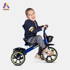 KRIDDO Kids Tricycle Easy-Assembly for 2 to 5 Years Old Blue
