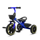 KRIDDO Kids Tricycle Easy-Assembly for 2 to 5 Years Old Blue