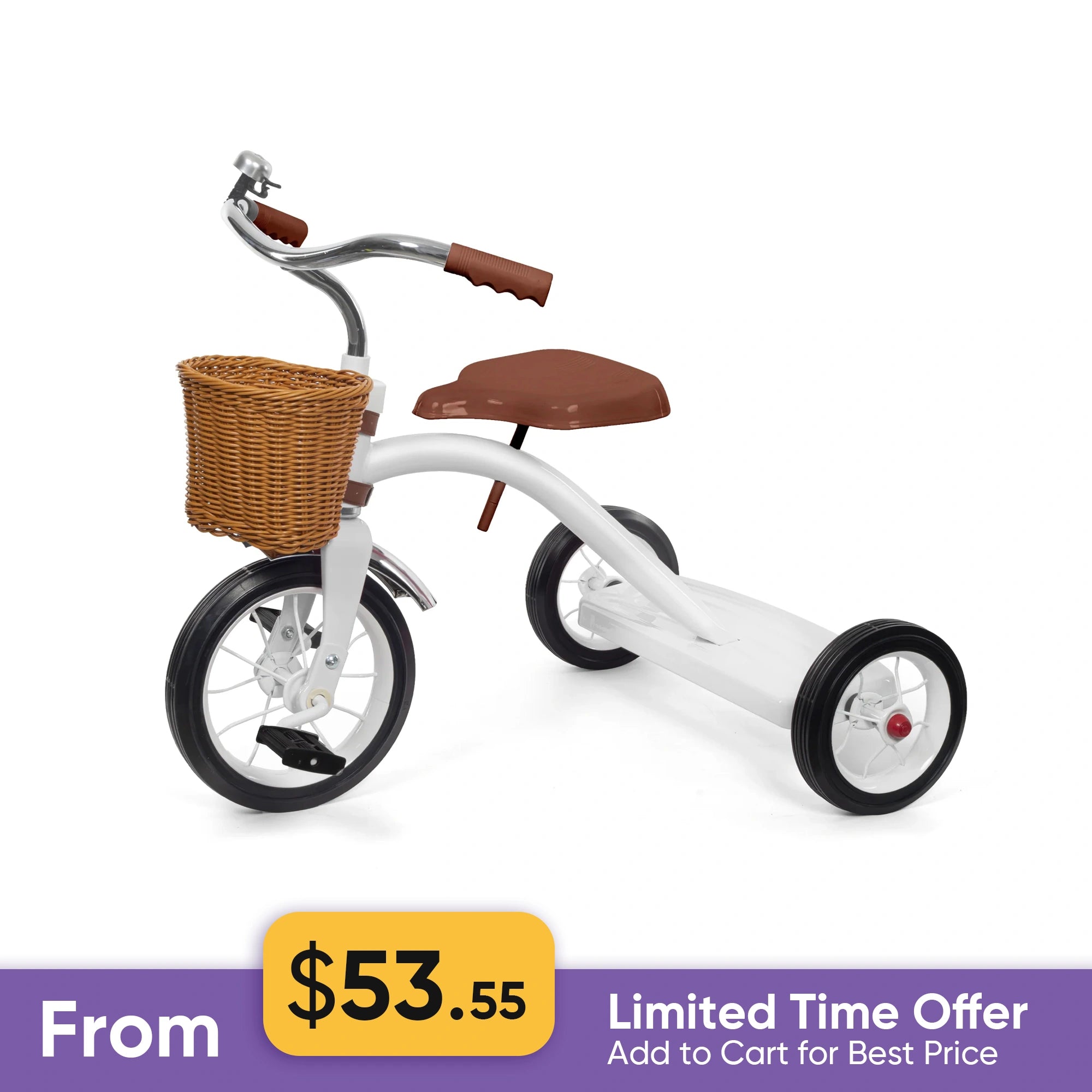 Classic Glide Metal Tricycle