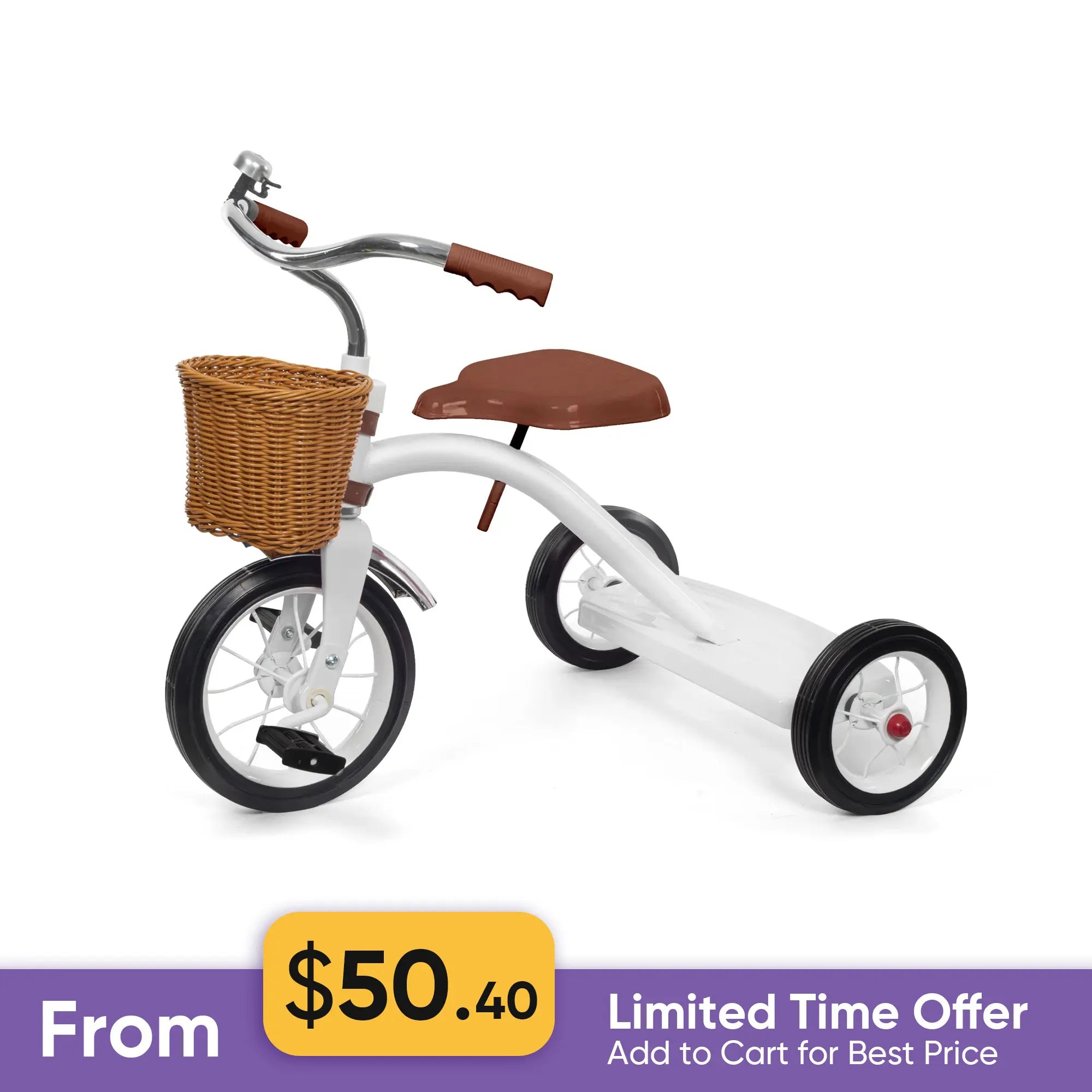 Classic Glide Metal Tricycle