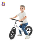 KRIDDO Toddler Balance Bike With Dual Bearing Wheels For 2 to 5 Years Old White