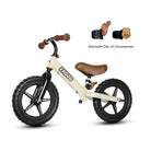 KRIDDO Toddler Light Up Balance Bike With Cute Accessories For 2-5 Years Old Yellow