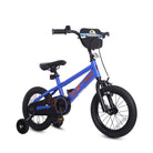 KRIDDO 14 Inch Bike with Training Wheels for 3 to 6 Years Old Blue