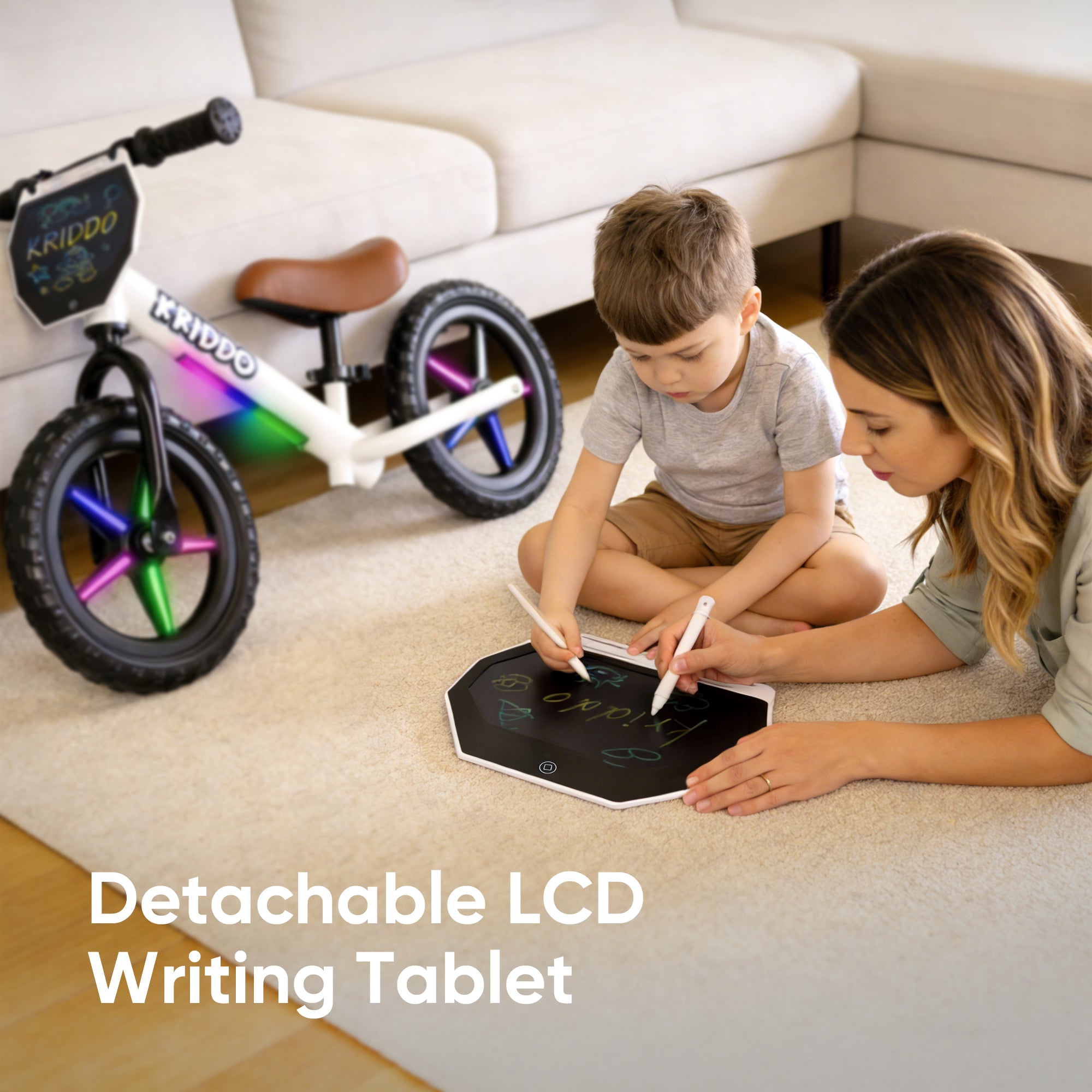 KRIDDO detachable LCD writing tablet