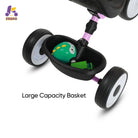 KRIDDO Baby Tricycle Foldable with Storage Basket for 18 Months to 3 Years
Purple