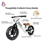 KRIDDO balance bike with features