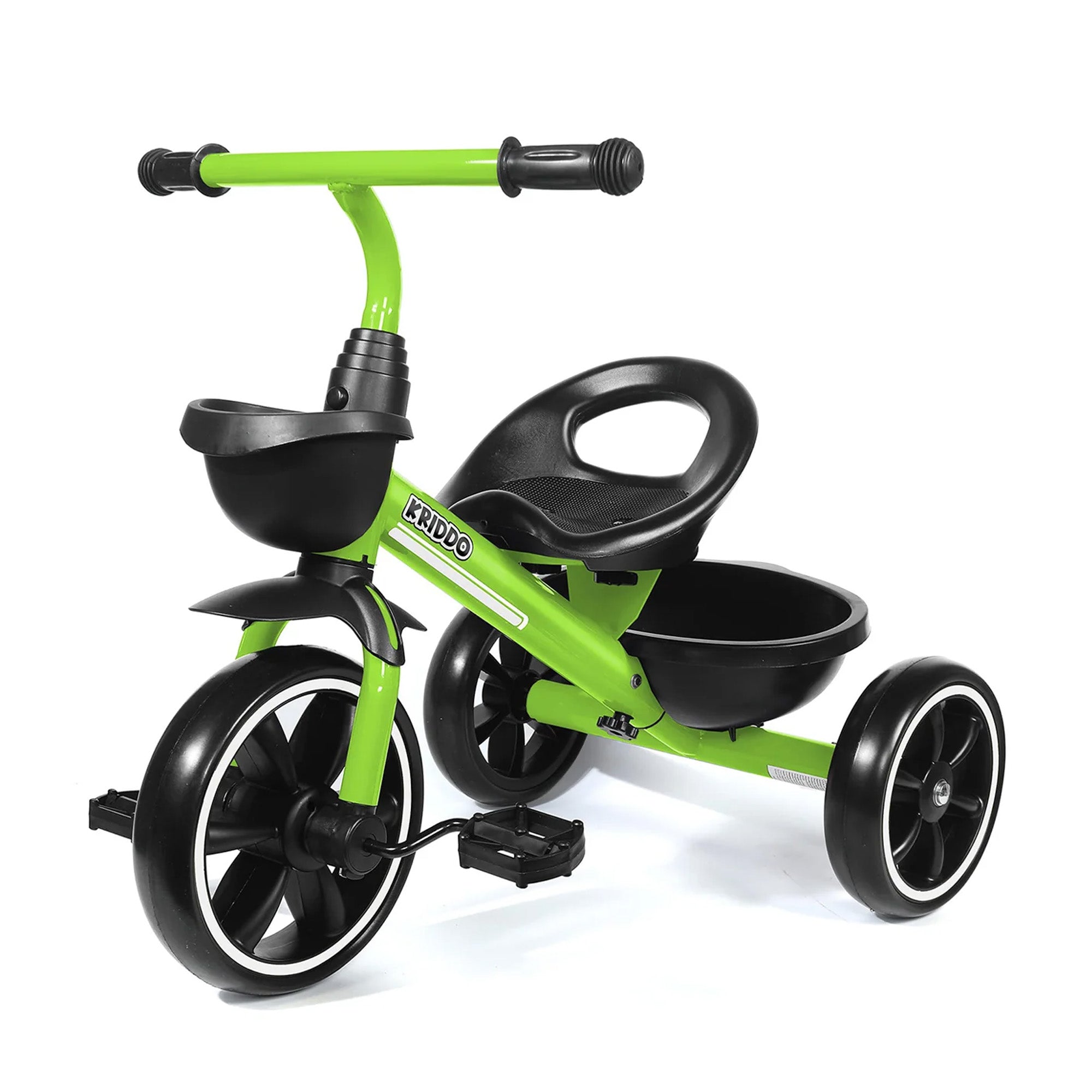 KRIDDO Kids Tricycle for 2 to 5 Years Old Green