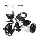 KRIDDO Kids Tricycle for 2 to 5 Years Old White