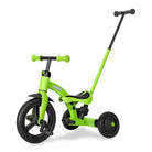 KRIDDO Kids Tricycle for 1.5 to 3 Years Old Green 4-in-1