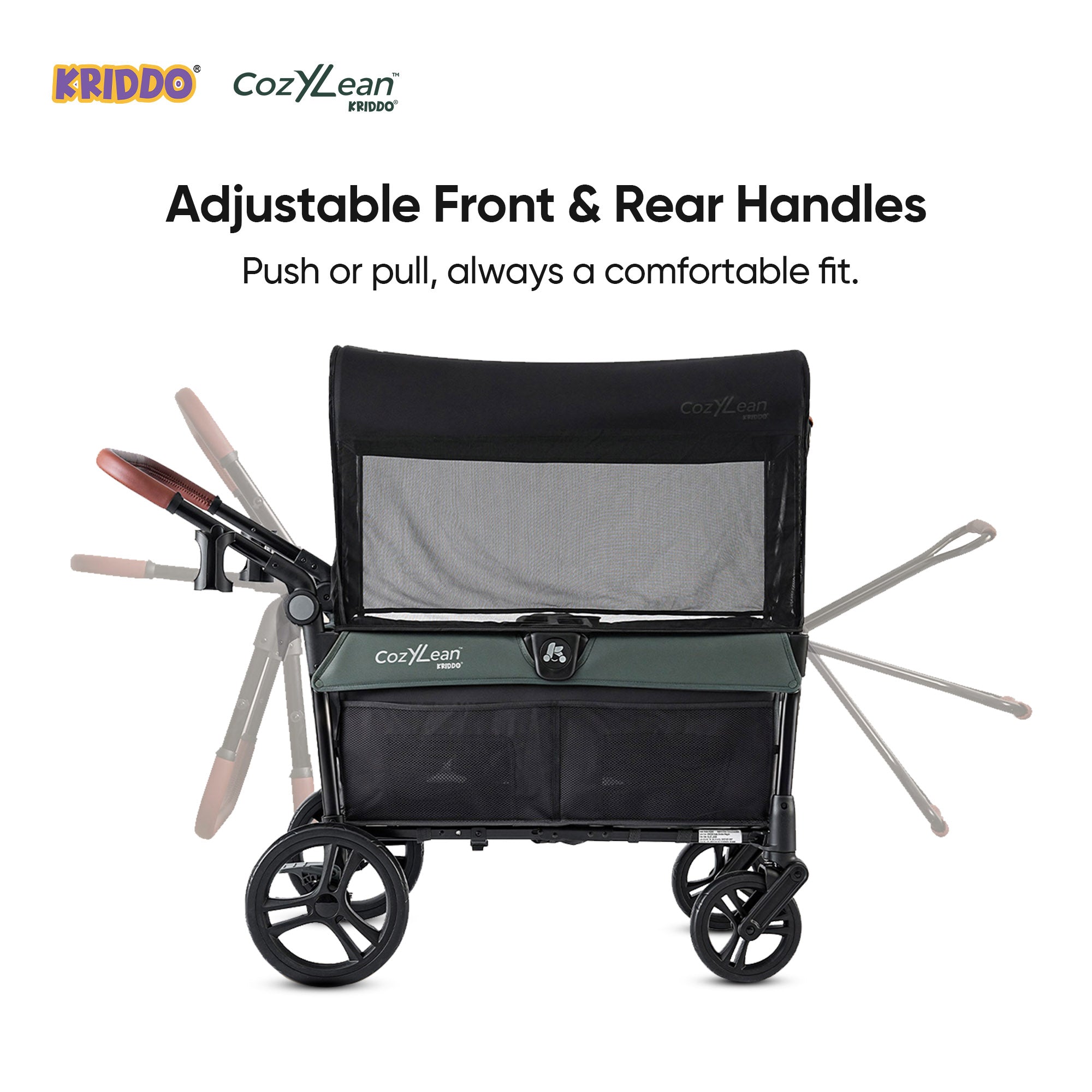 Adjustable Front & Rear Handles