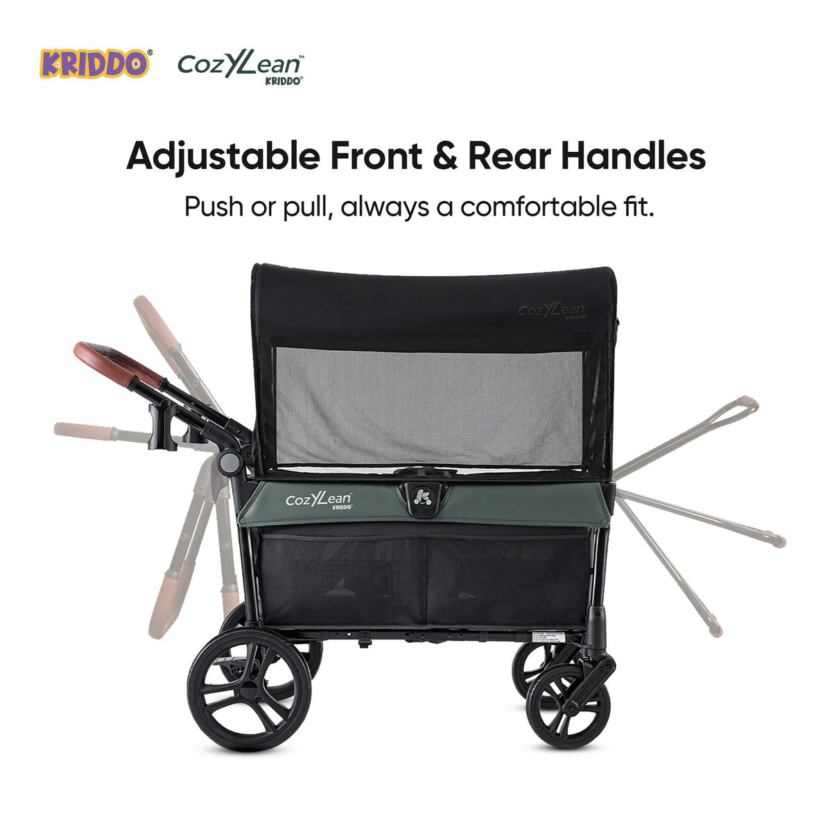 Adjustable Front & Rear Handles