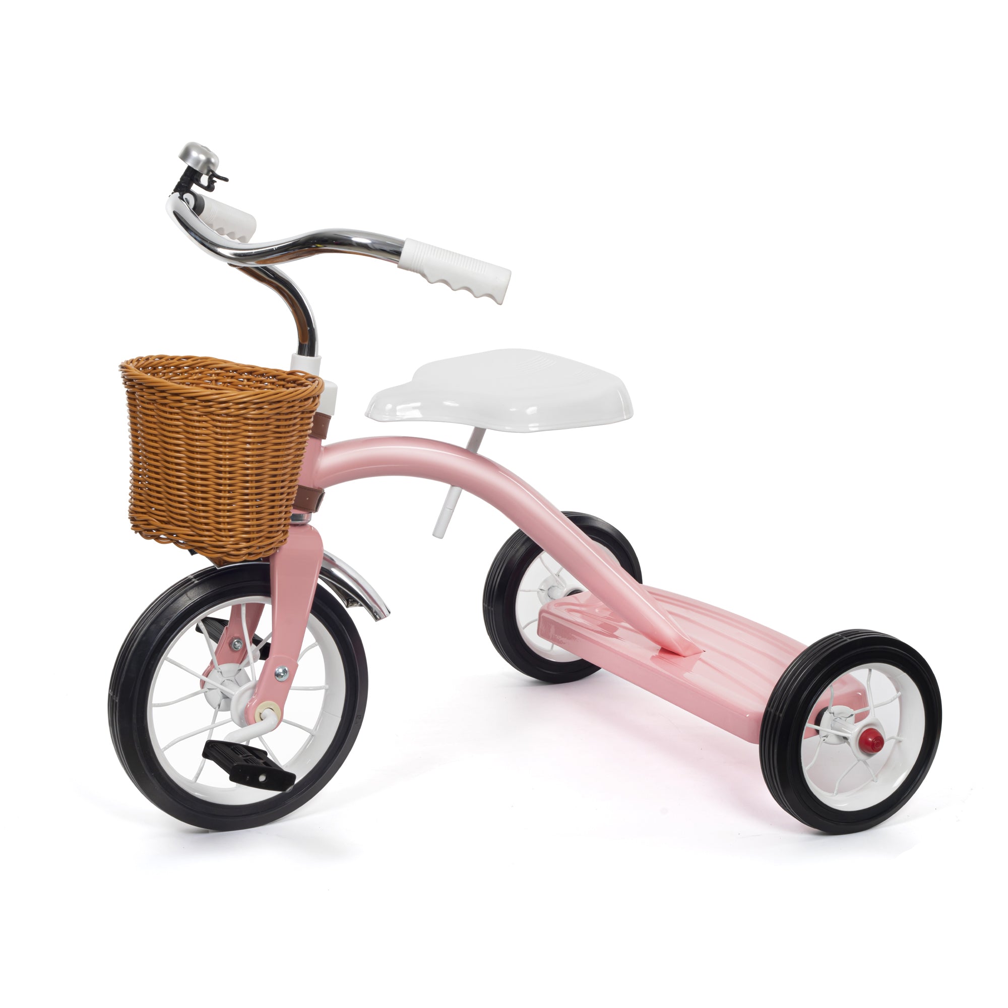 Kriddo Kids Classic Tricycle with Removable bucket for 2 to 4 Years Old Pink