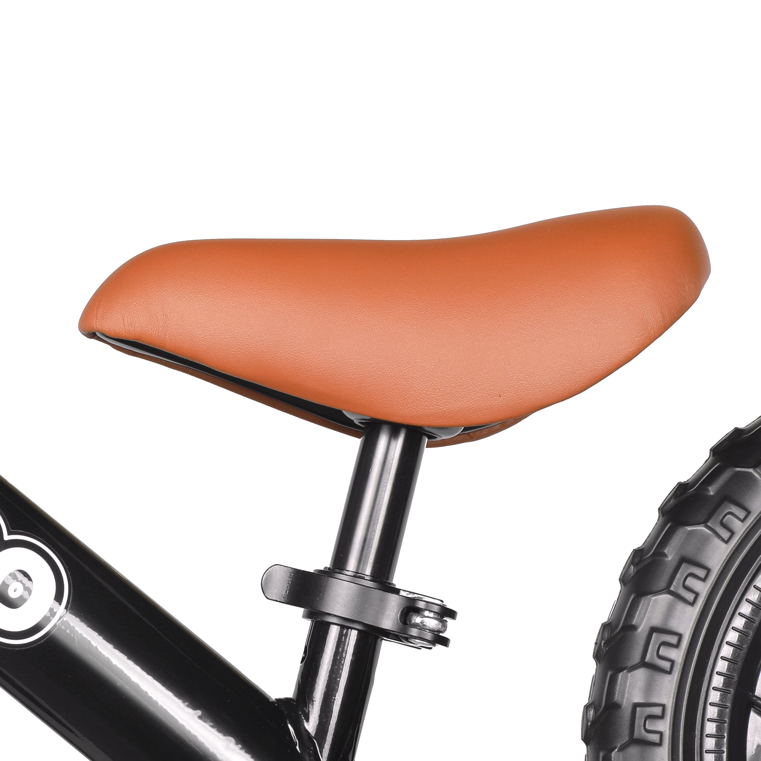 KRIDDO Replacement Brown Bike Seat for KB001, KB002