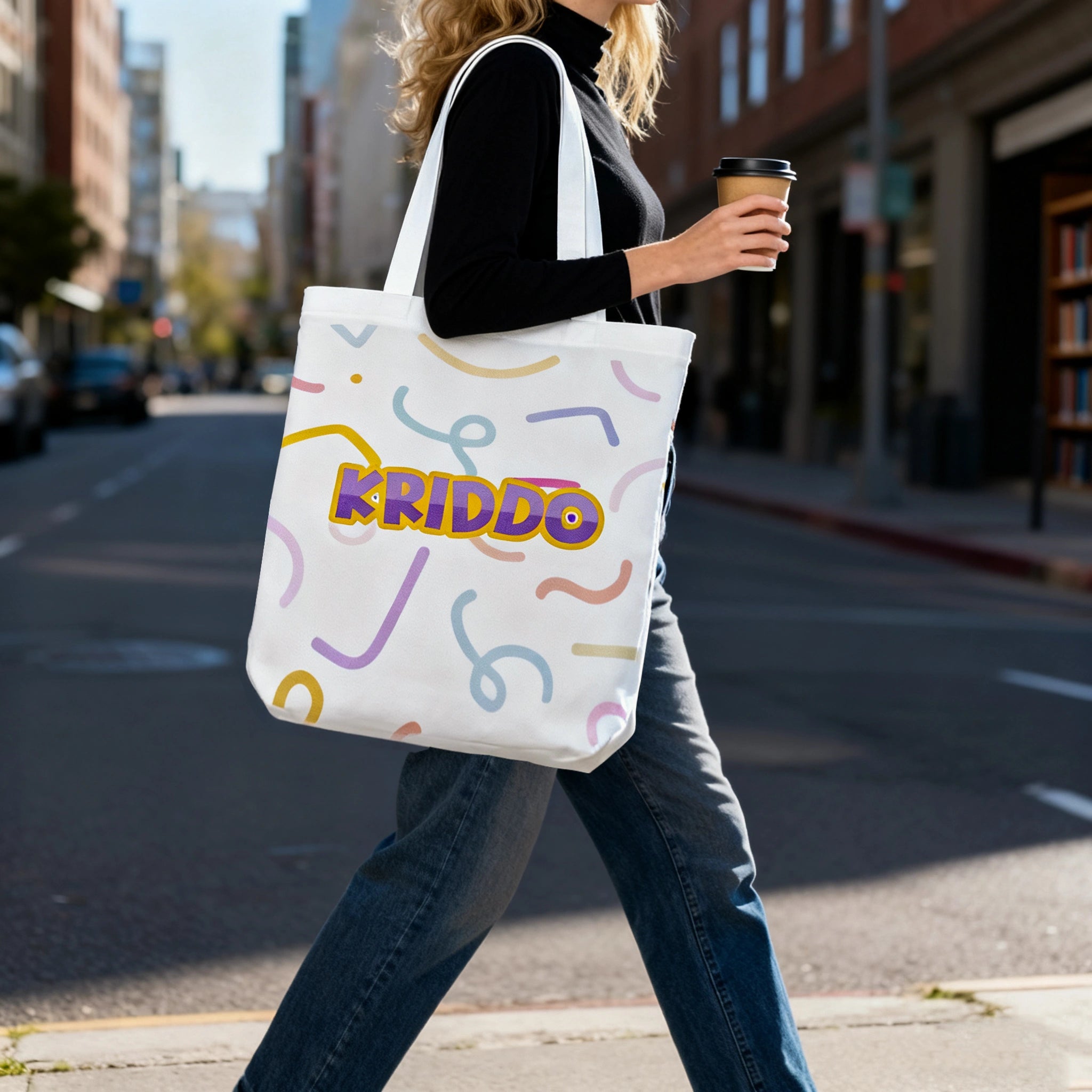 Accessory Parts | KRIDDO Large Canvas Tote Bag